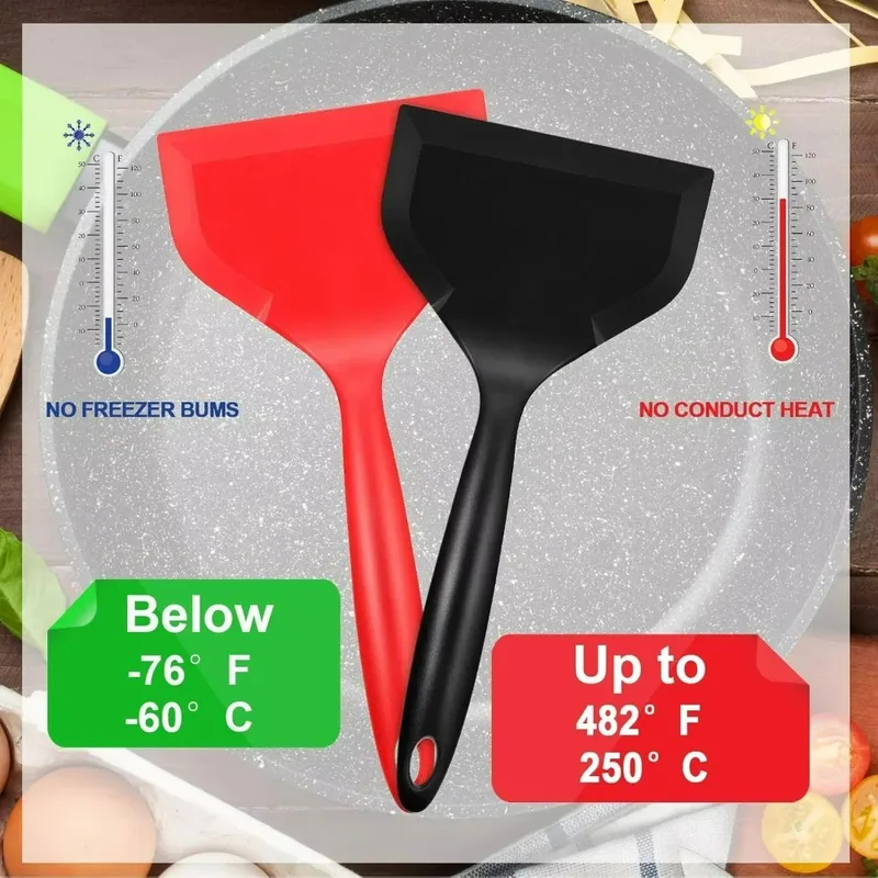Spatule en silicone antiadhési - Okonomiyaki Spatula avis et prix